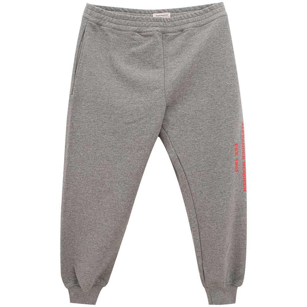 Alexander McQueen Gray Cotton Jeans & Pant