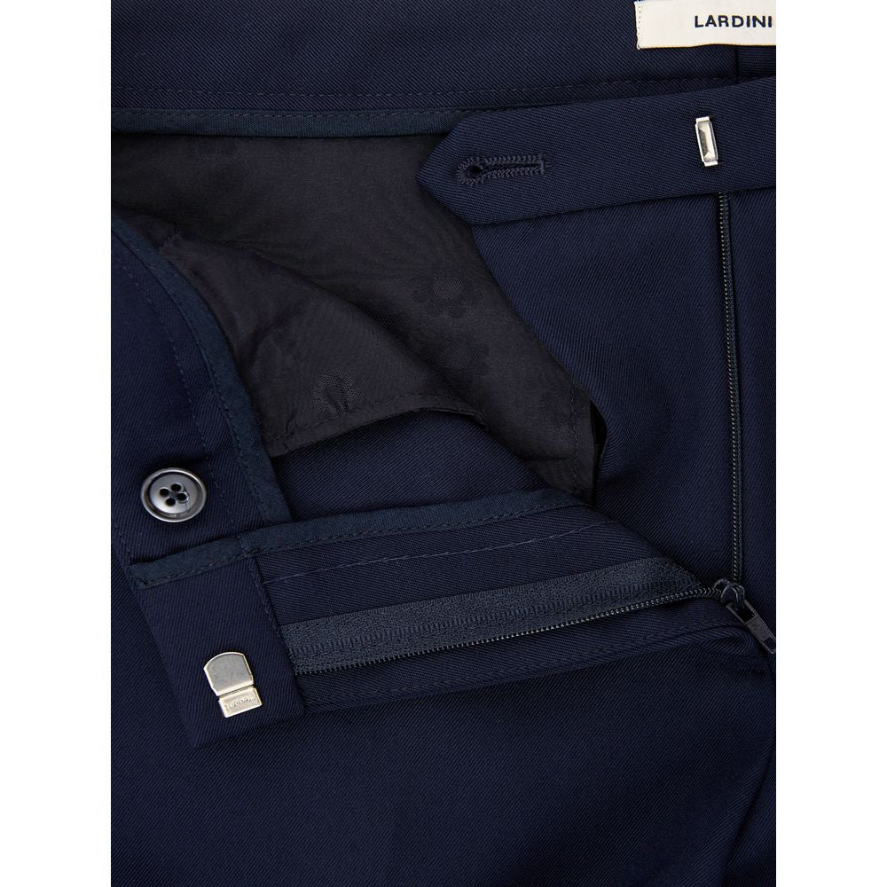 Lardini Blue Wool Jeans & Pant