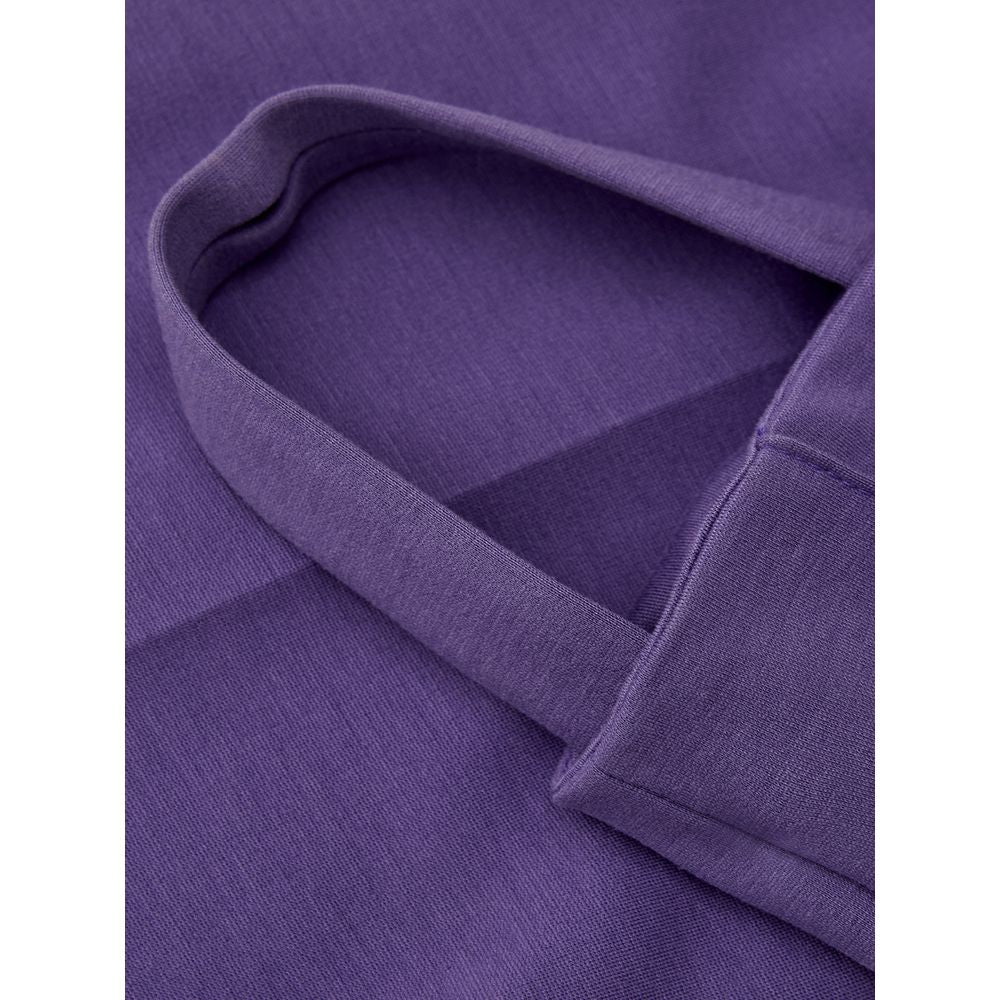 Lardini Purple Viscose Jeans & Pant