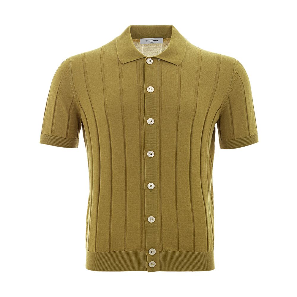 Gran Sasso Green Cotton T-Shirt