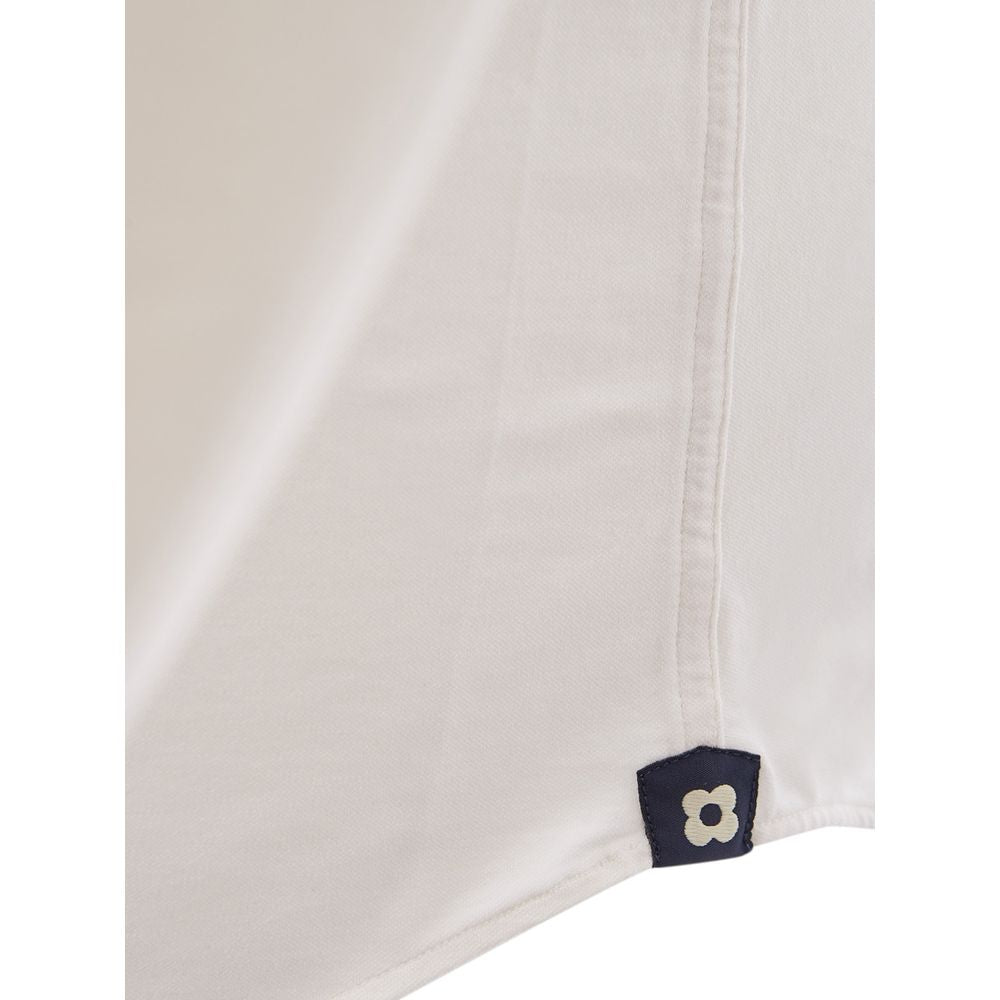Lardini White Cotton Shirt