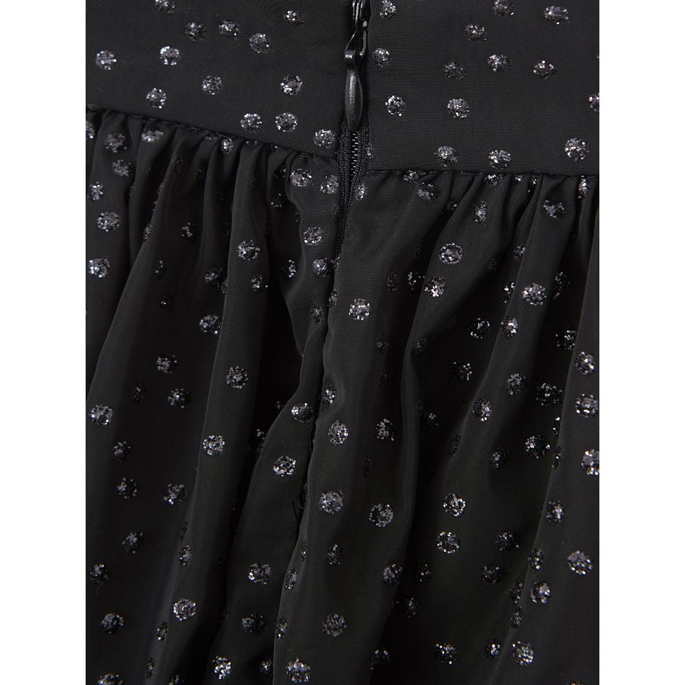 Lardini Black Polyethylene Skirt