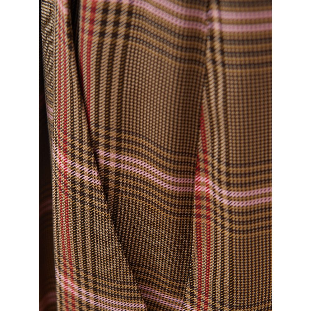 Lardini Brown Viscose Jeans & Pant