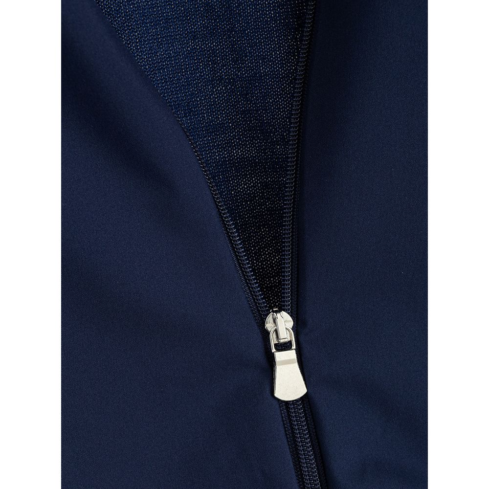 Gran Sasso Blue Wool Cardigan