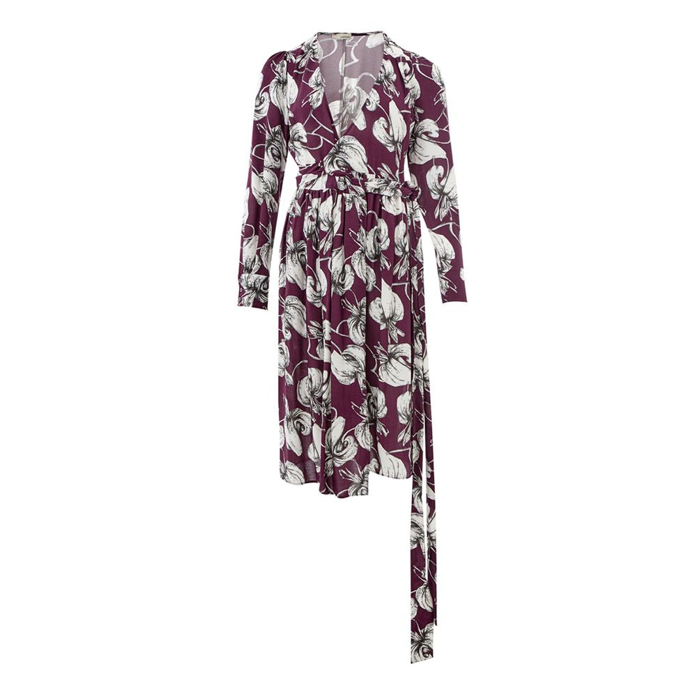 Lardini Purple Viscose Suits & Blazer