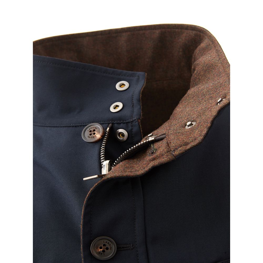 Lardini Blue Wool Jacket