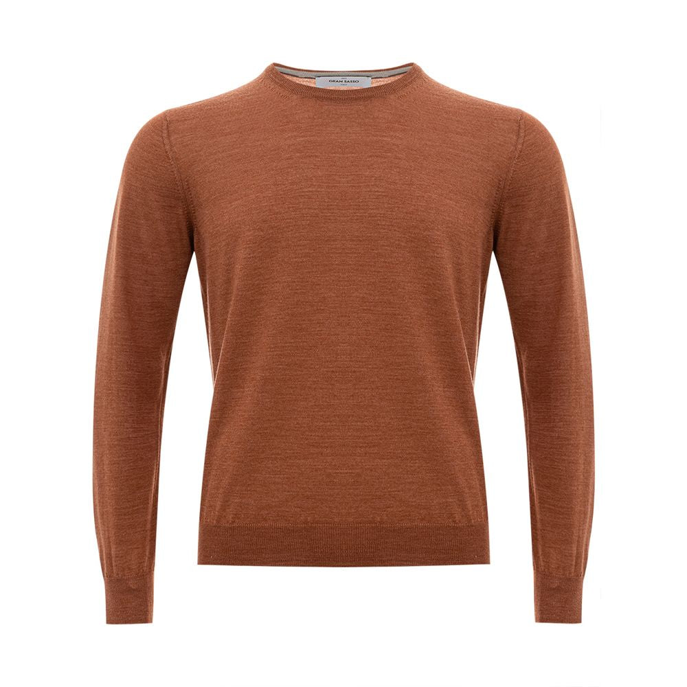 Gran Sasso Brown Wool Sweater