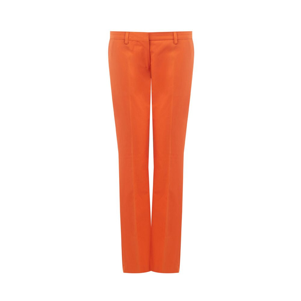 Lardini Orange Cotton Jeans & Pant