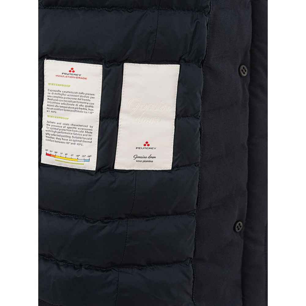 Peuterey Blue Polyamide Jackets & Coat