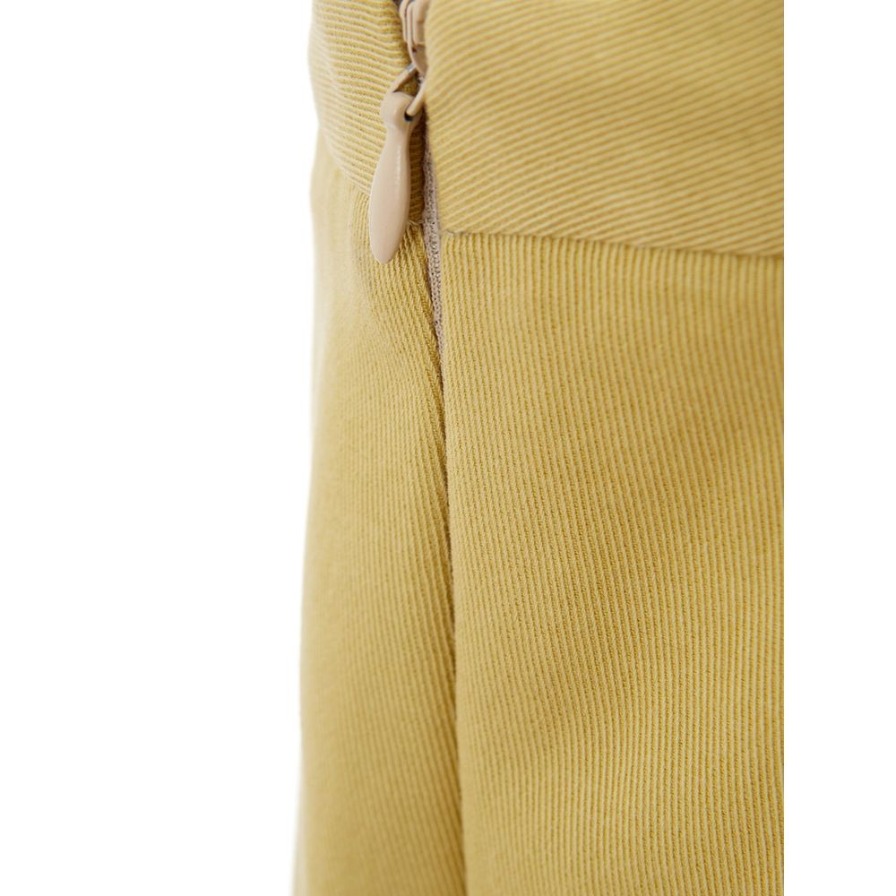 Lardini Gold Cotton Jeans & Pant