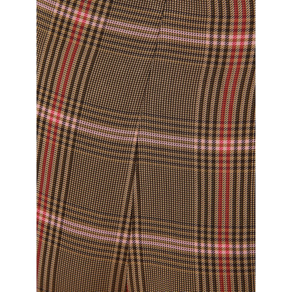 Lardini Brown Viscose Jeans & Pant