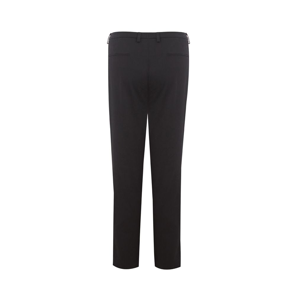 Lardini Black Cotton Jeans & Pant