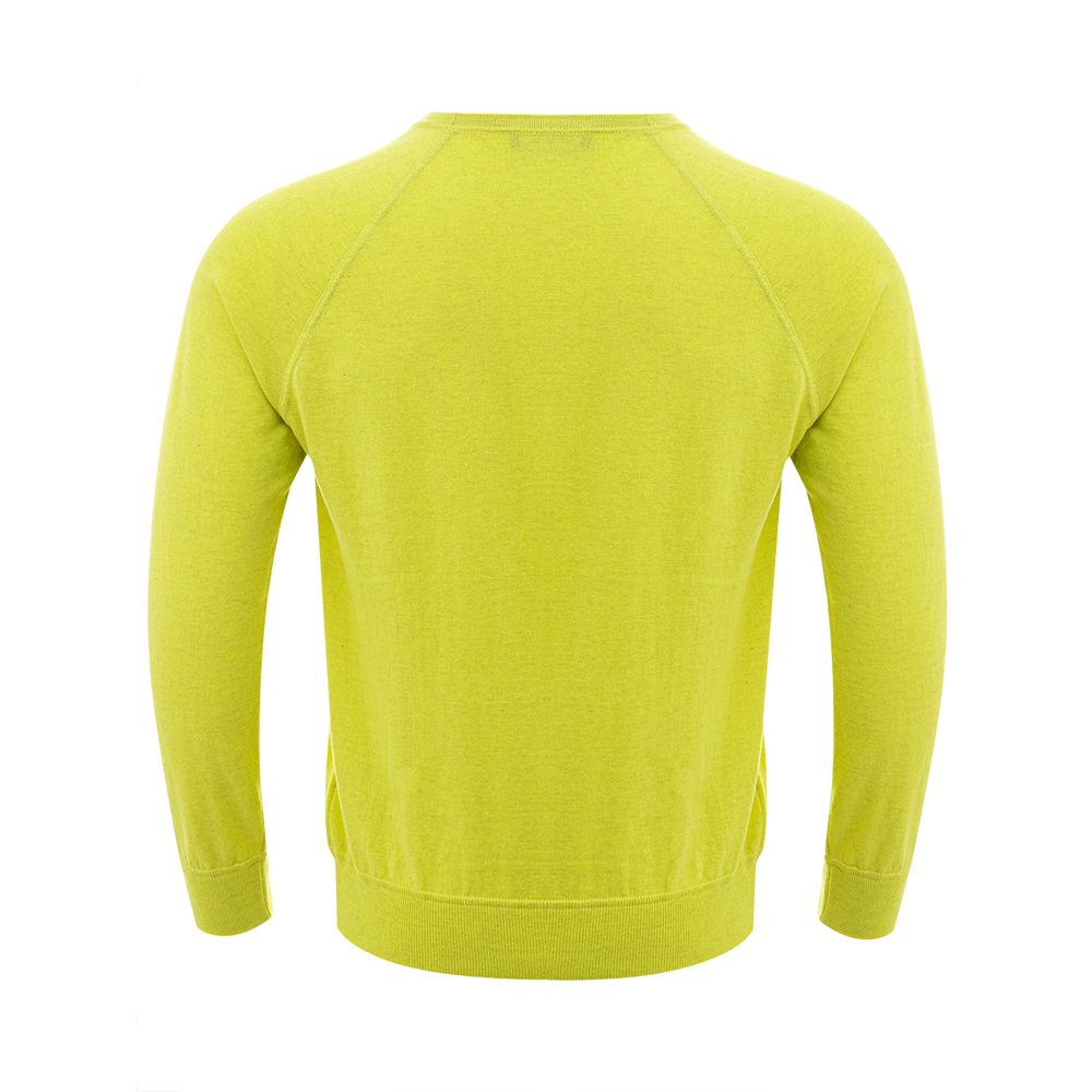 Gran Sasso Yellow Cotton Sweater