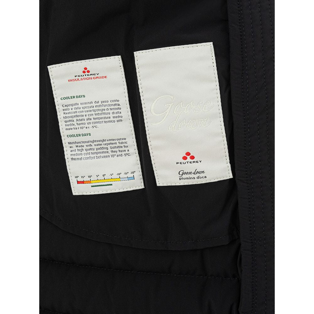 Peuterey Black Polyamide Jackets & Coat