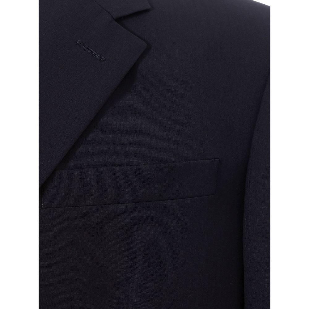 Prada Elegant Blue Wool Jacket