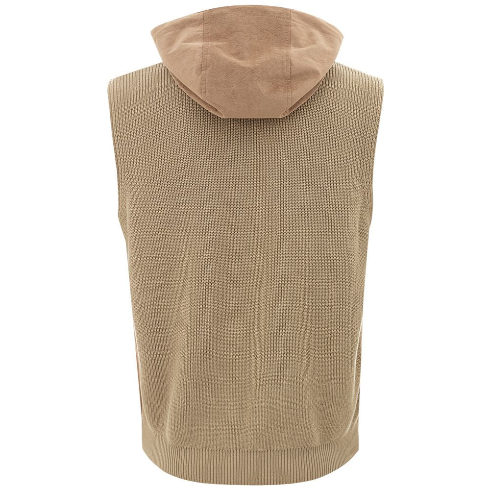 Gran Sasso Beige Cotton Jacket