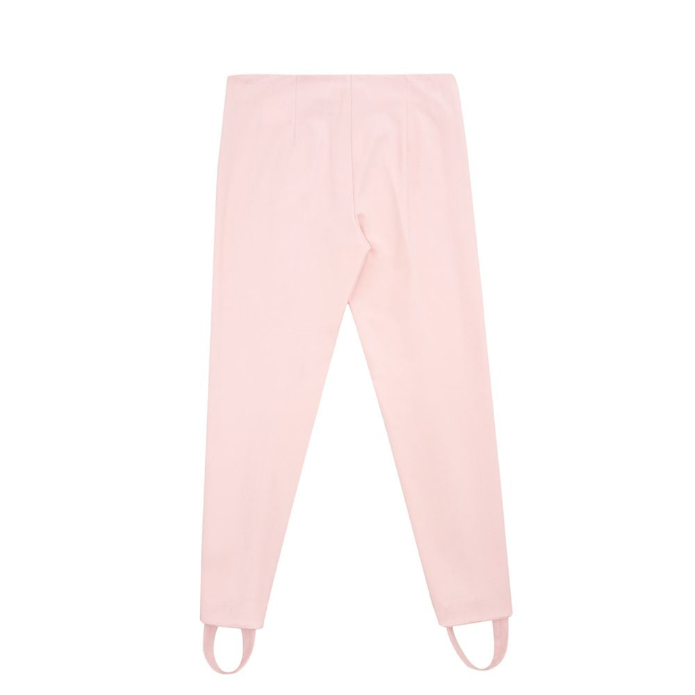 Lardini Pink Viscose Jeans & Pant