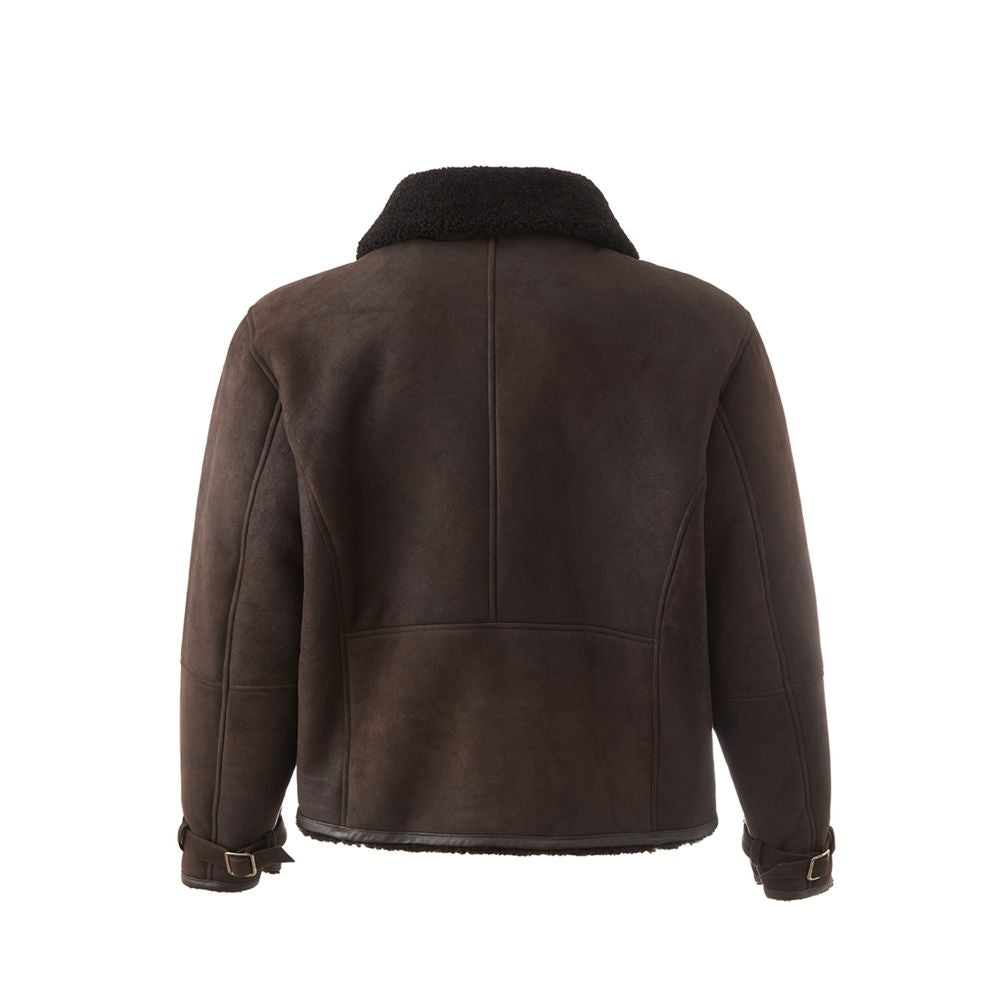Lardini Brown Montone Jacket