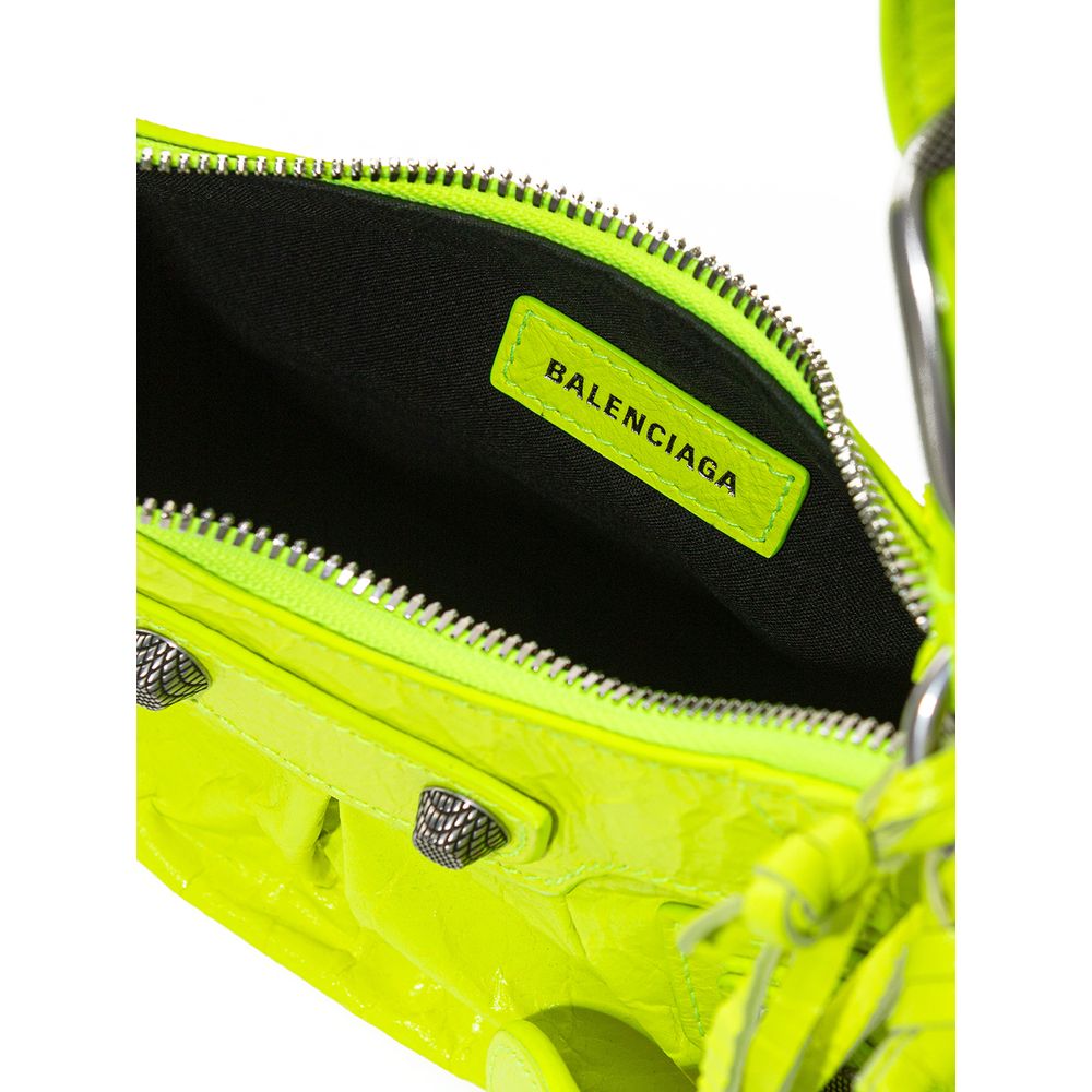 Balenciaga Yellow Leather Handbag