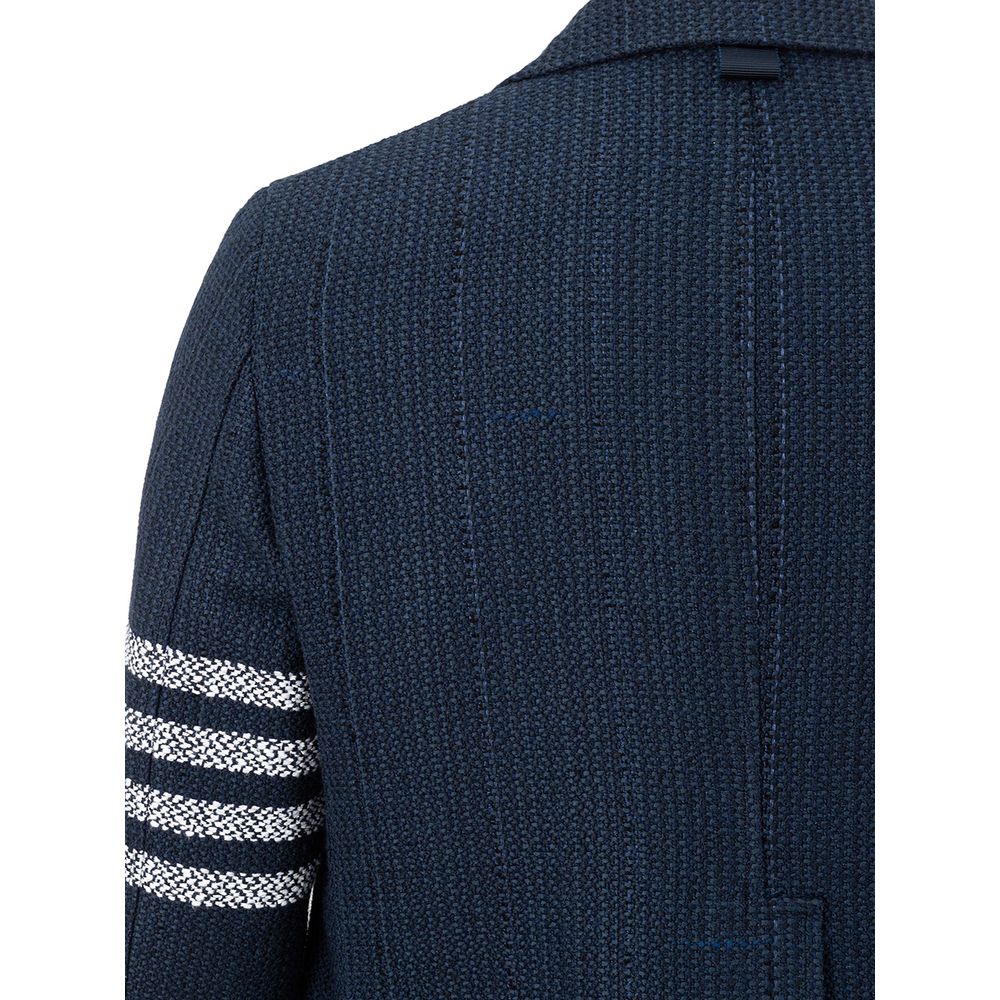 Thom Browne Blue Acrylic Jacket