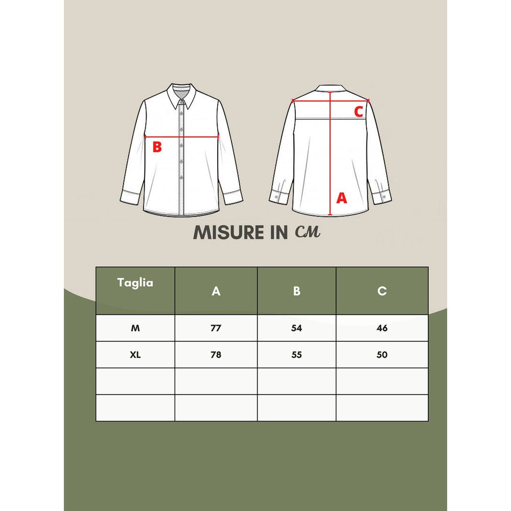 Lardini Multicolor Cotton Shirt