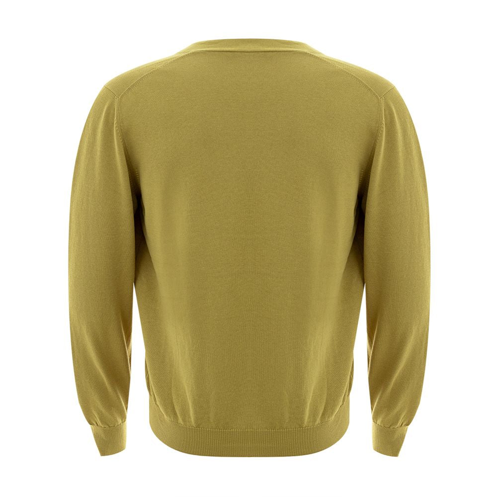 Gran Sasso Yellow Wool Cardigan