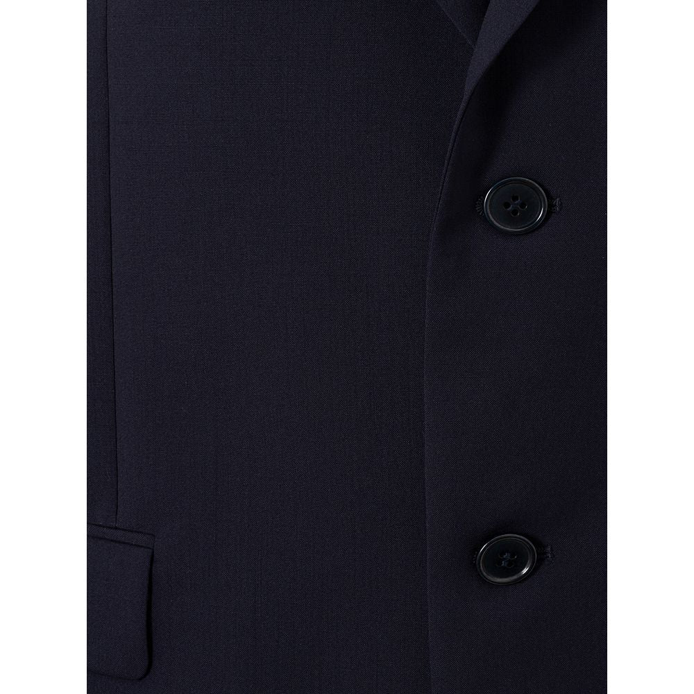 Prada Elegant Blue Wool Jacket