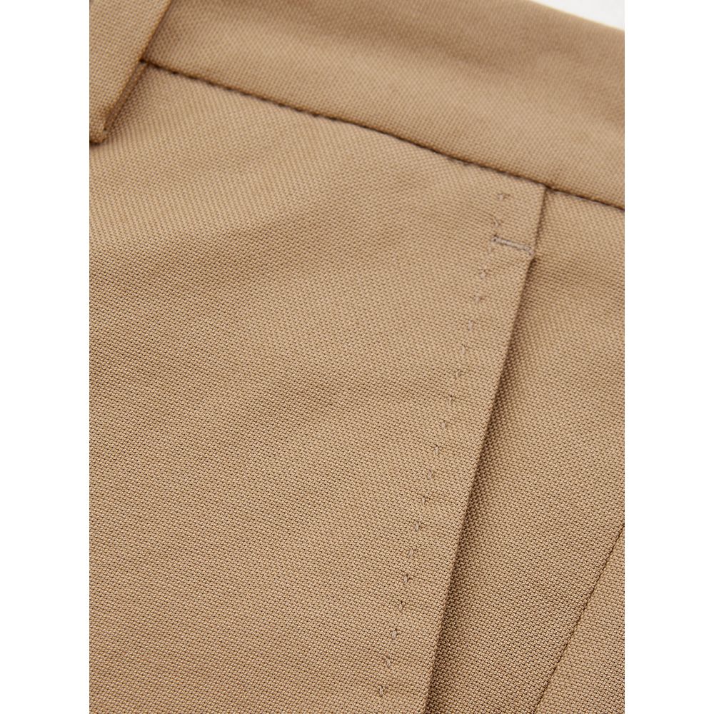Lardini Brown Cotton Jeans & Pant
