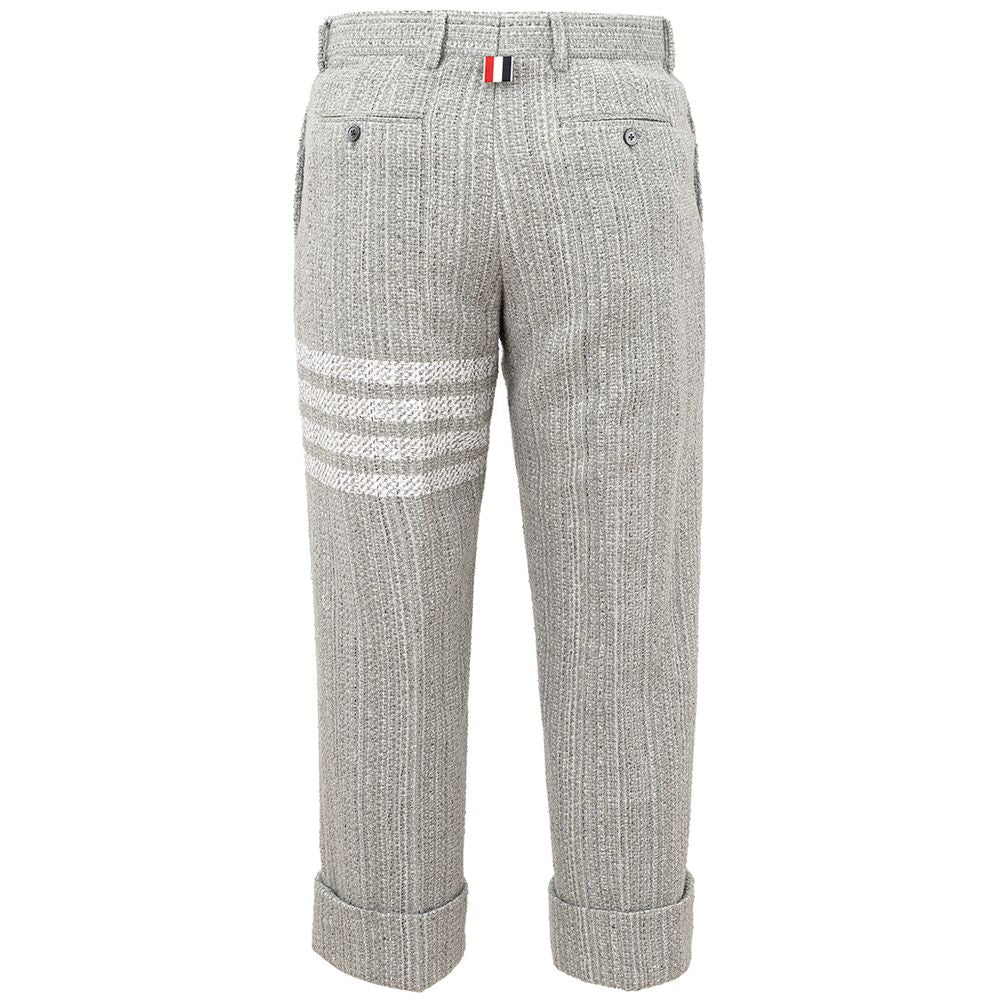 Thom Browne Gray Acrylic Jeans & Pant