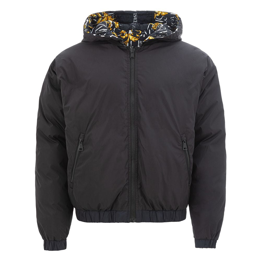 Versace Jeans Black Polyamide Jacket