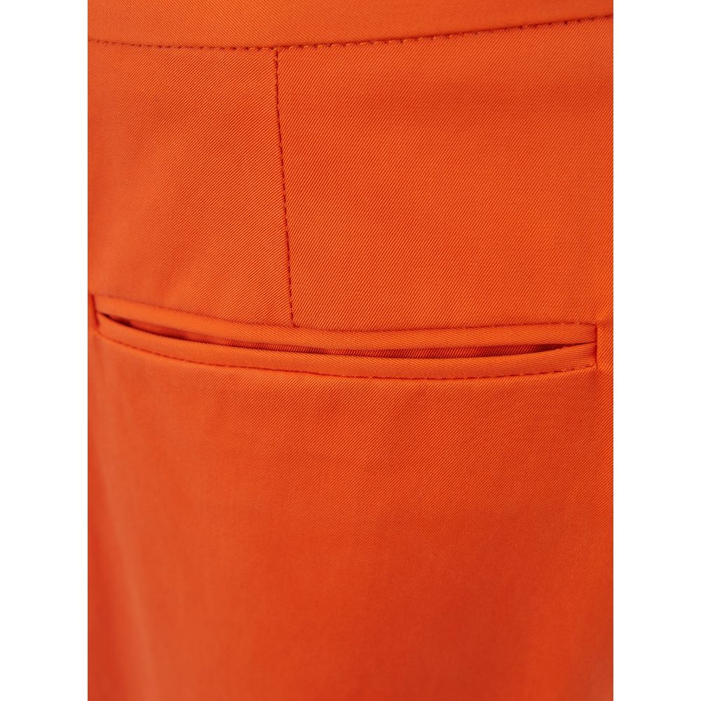 Lardini Orange Cotton Jeans & Pant