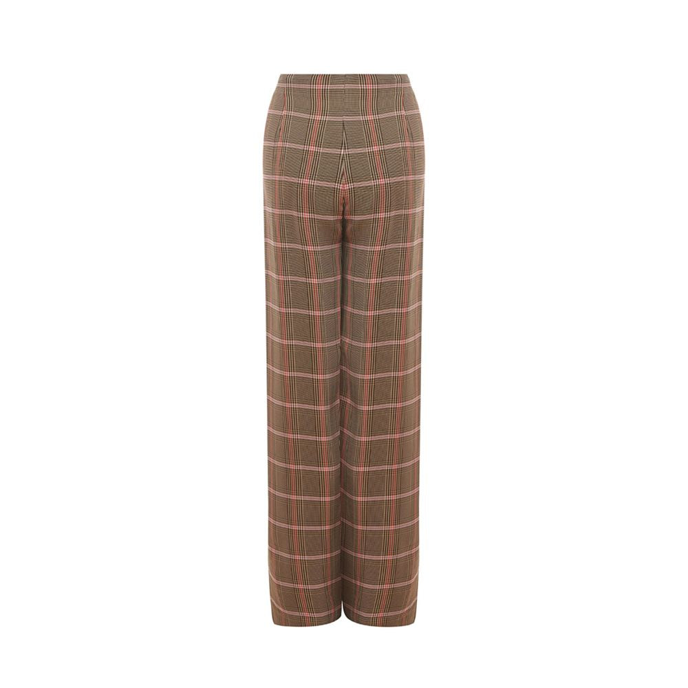 Lardini Brown Viscose Jeans & Pant