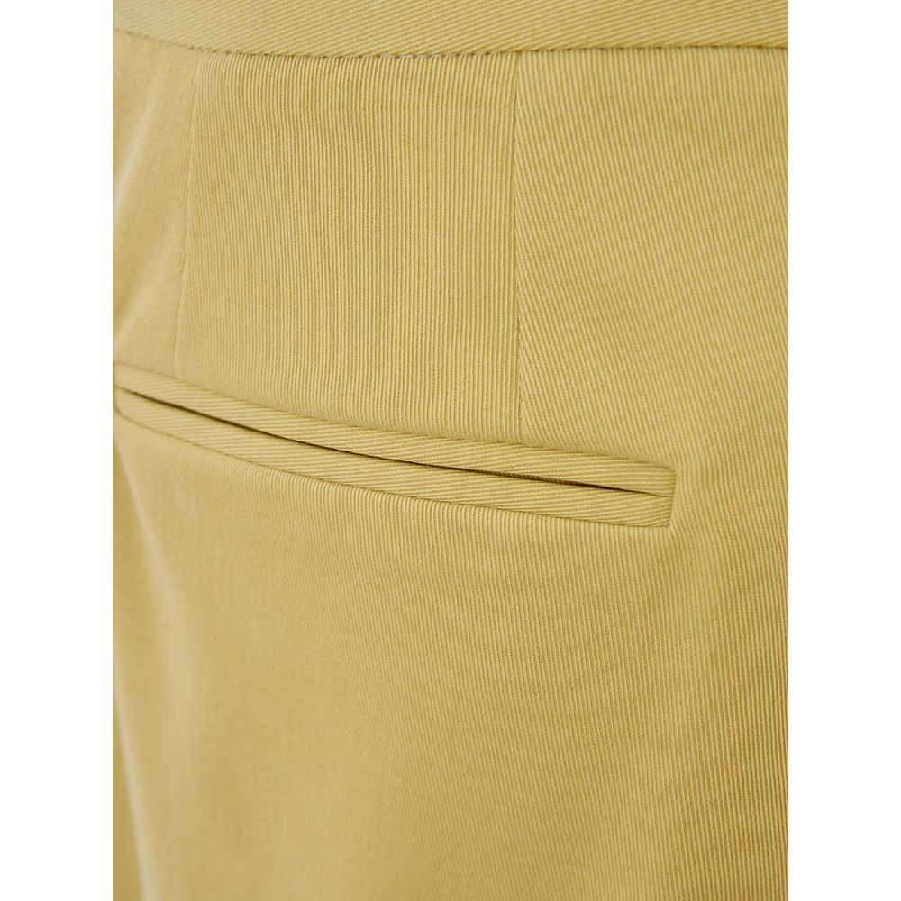 Lardini Gold Cotton Jeans & Pant