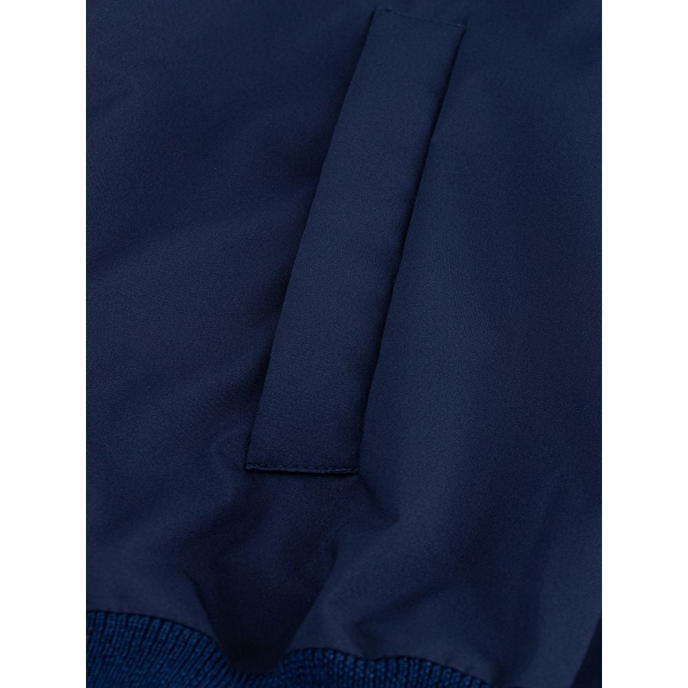 Gran Sasso Blue Wool Cardigan