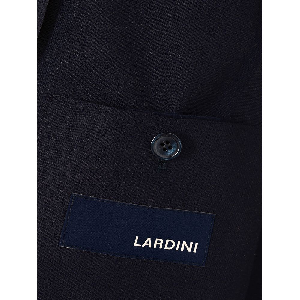 Lardini Blue Cotton Jacket
