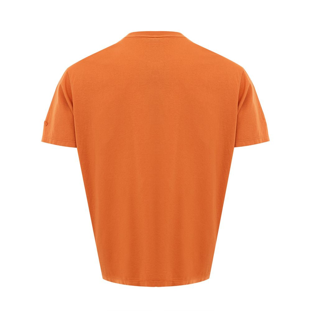 Paul & Shark Orange Cotton T-Shirt