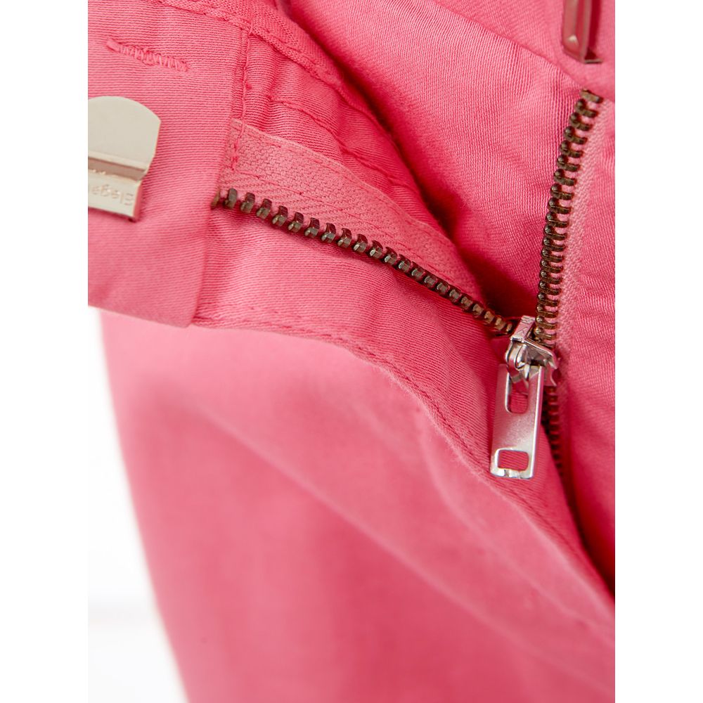 Lardini Pink Cotton Jeans & Pant
