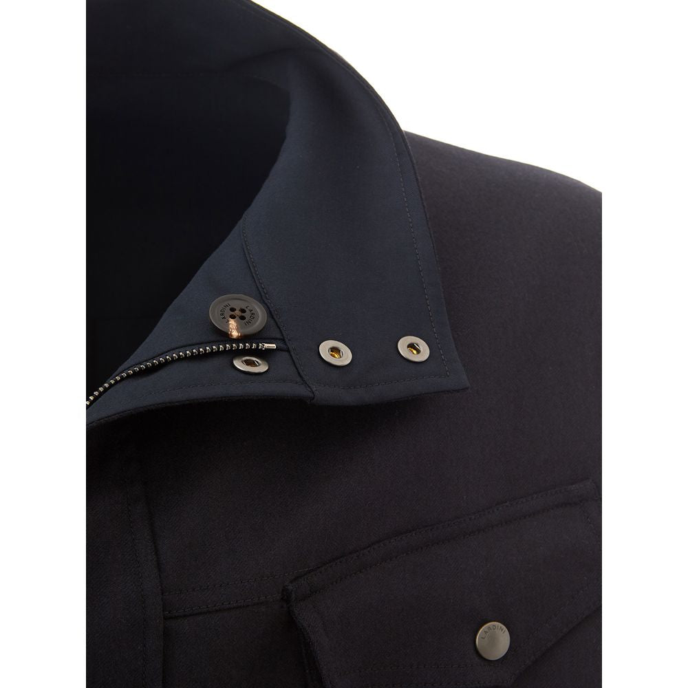 Lardini Blue Wool Jacket