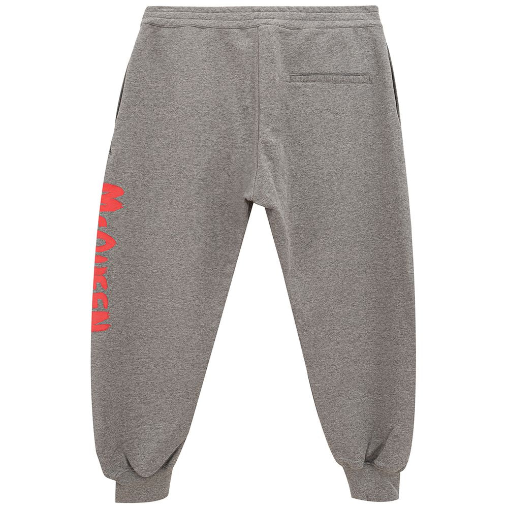 Alexander McQueen Gray Cotton Jeans & Pant