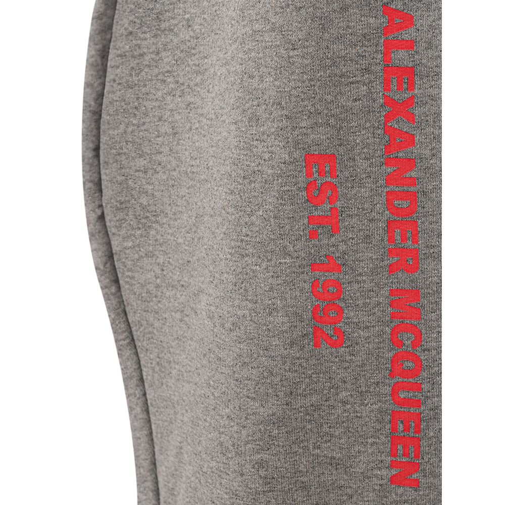Alexander McQueen Gray Cotton Jeans & Pant