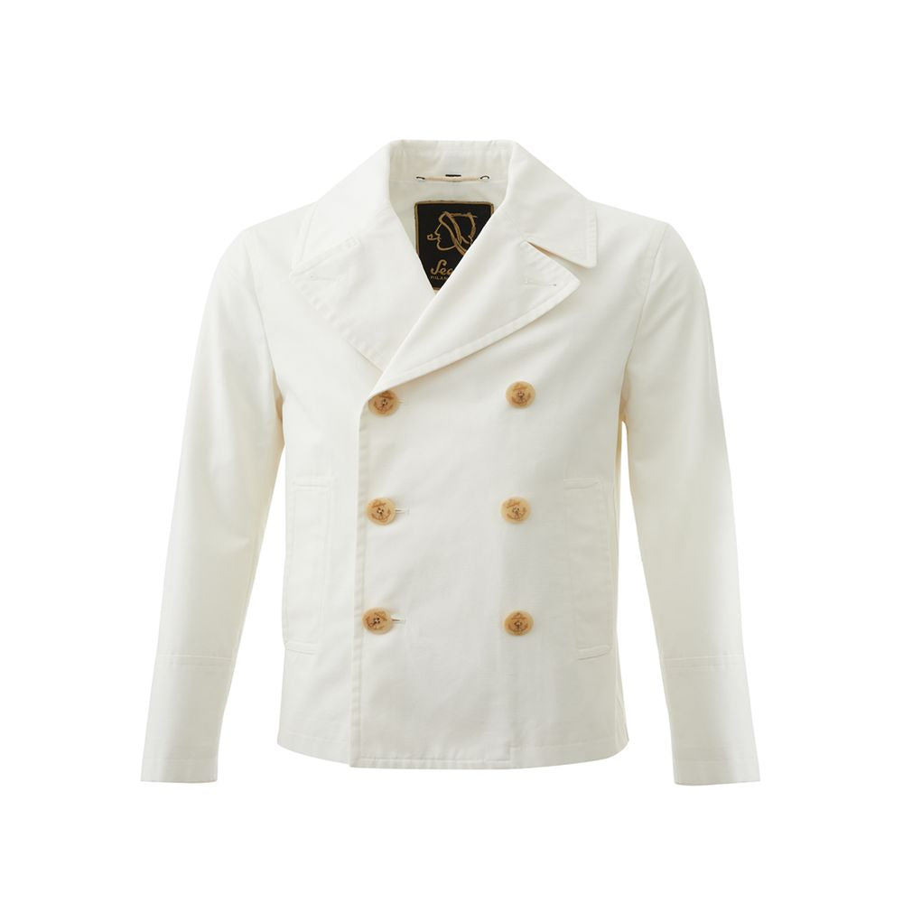 Sealup White Polyamide Jacket