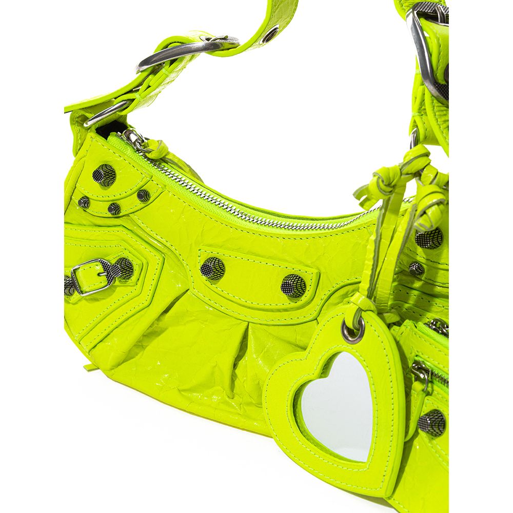 Balenciaga Yellow Leather Handbag