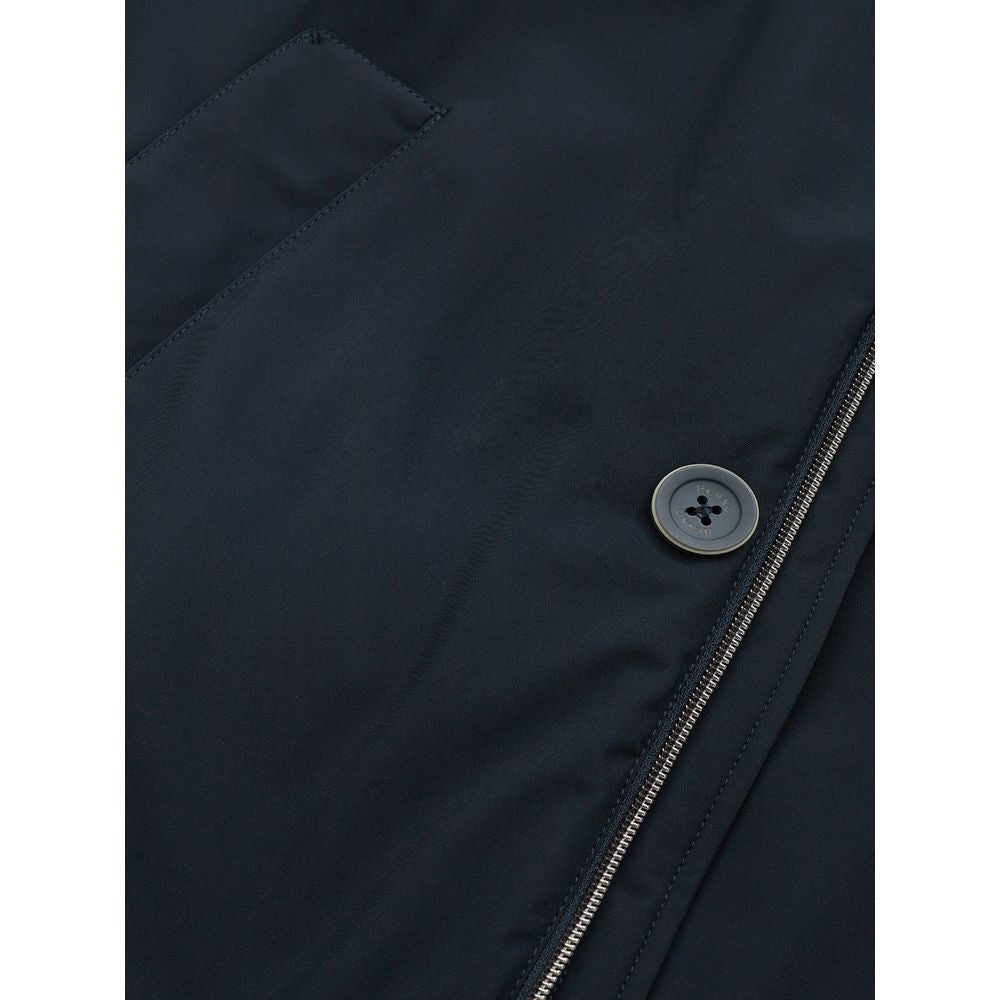 Herno Blue Polyester Jacket