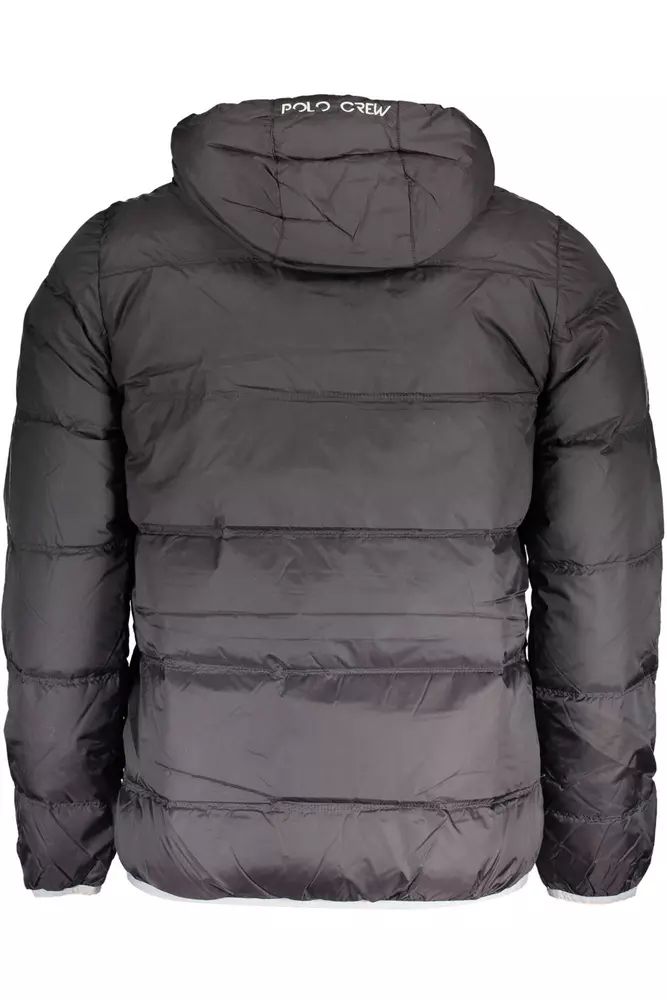 La Martina Black Polyamide Jacket