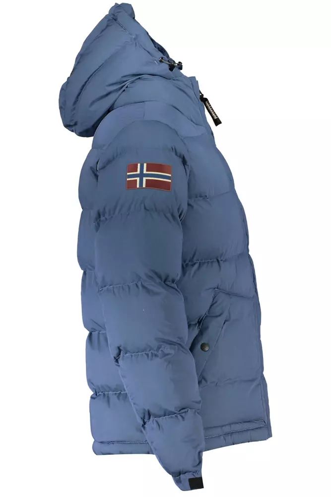 Napapijri Blue Polyester Jacket