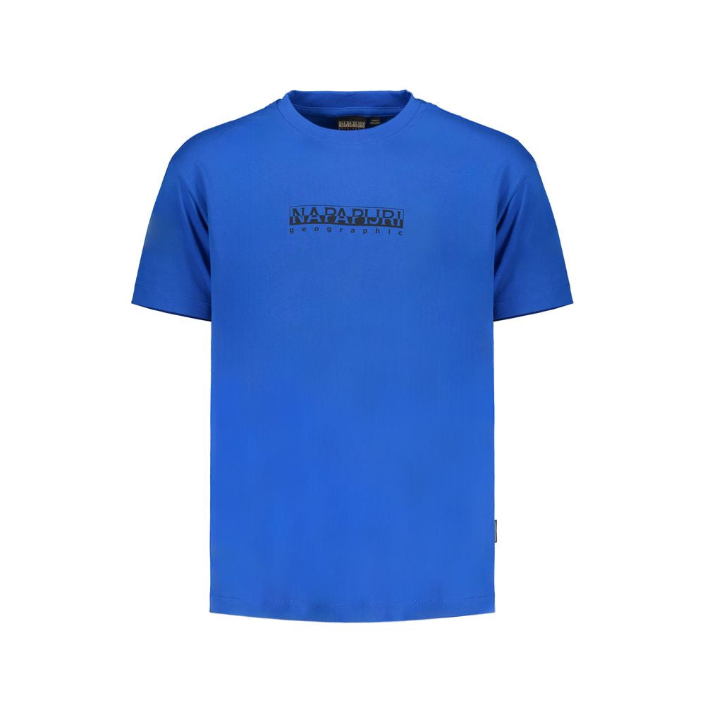 Napapijri Blue Cotton T-Shirt