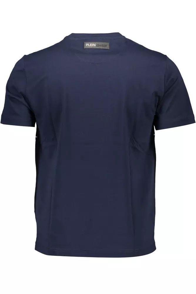 Plein Sport Blue Cotton T-Shirt