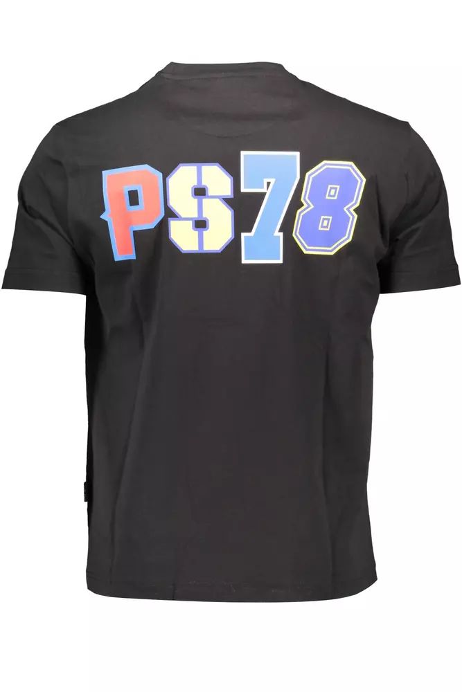 Plein Sport Black Cotton T-Shirt