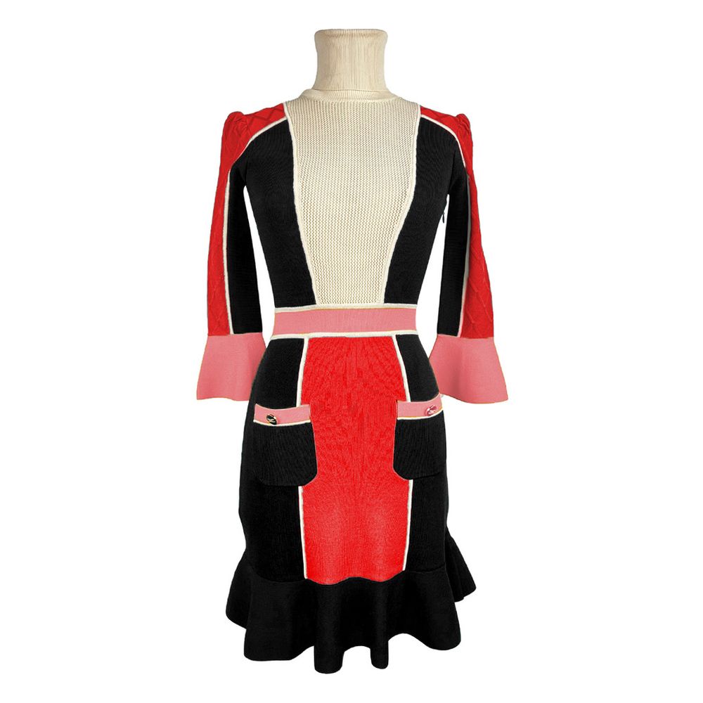 Elisabetta Franchi Black Dress