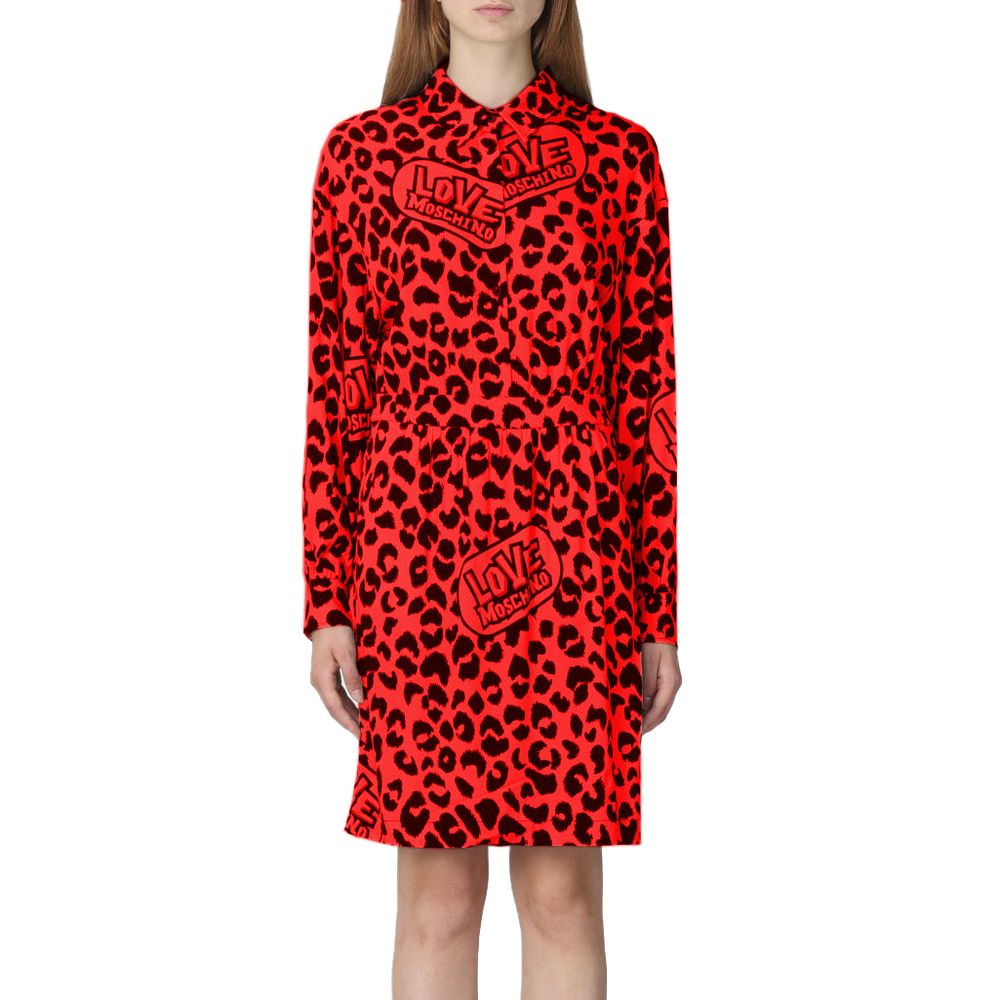 Red Viscose Dress